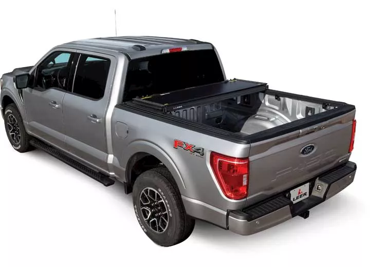 Leer 24-c ranger 4.10ft hf350m hard folding tonneau cover black