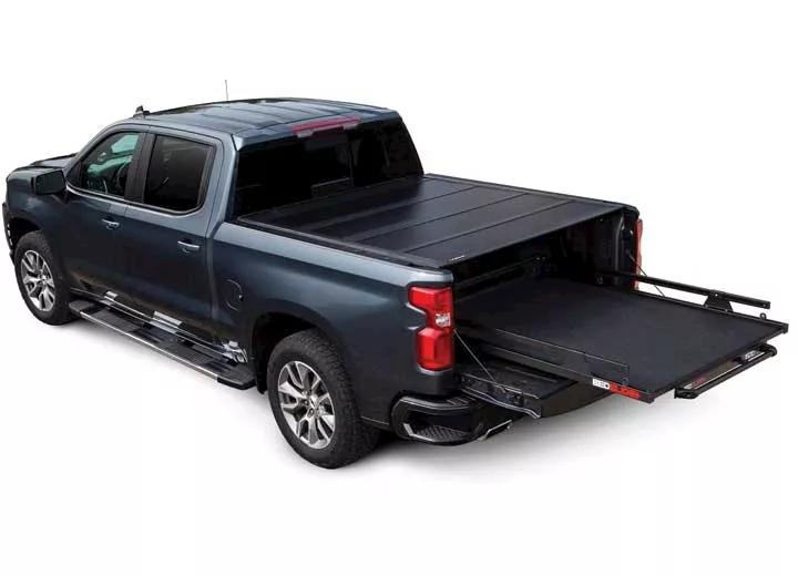 Leer 22-c tundra 5.6ft w/or w/out track hf650m hard folding tonneau cover