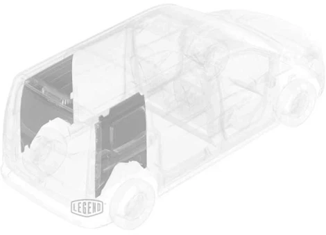 Legend Fleet Solutions TRANSIT CONNECT LWB ECONOLITE WALL LINER - LIGHT GREY