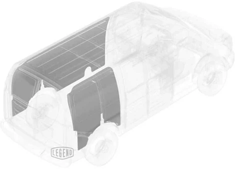 Legend Fleet Solutions Gmc ext wall liner - light grey Main Image