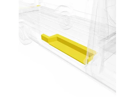 Legend Fleet Solutions FORD TRANSIT YELLOW STEEL THRESHOLDS REAR AND SIDE W/FULL STEP