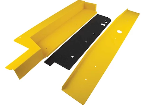 Legend Fleet Solutions FORD TRANSIT YELLOW STEEL THRESHOLDS REAR AND SIDE W/FULL STEP
