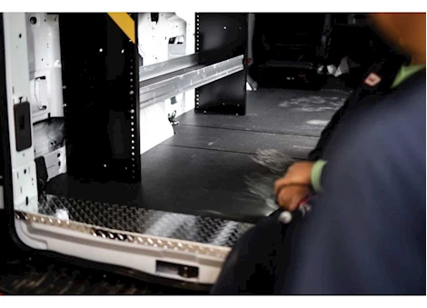 Legend Fleet Solutions TRANSIT/E-TRANSIT 130 EVOLVE FLOOR, LIGHTWEIGHT, ANTI-SLIP, W/ALUM THRESHOLD SILL