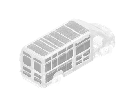 Legend Fleet Solutions RAM PROMASTER 136 TEMP SHIELD THERMAL INSULATION FULL KIT - GREY HIGH ROOF