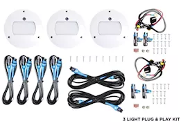 Legend Fleet Solutions Van motion sensor ceiling 3 light plug & play kit
