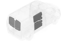 Legend Fleet Solutions Transit (with high roof) duratherm doors grey