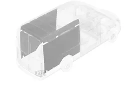 Legend Fleet Solutions Transit 148ext crew wall - light grey