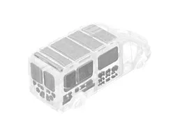 Legend Fleet Solutions Ford transit 130 temp shield thermal insulation full kit - grey low roof