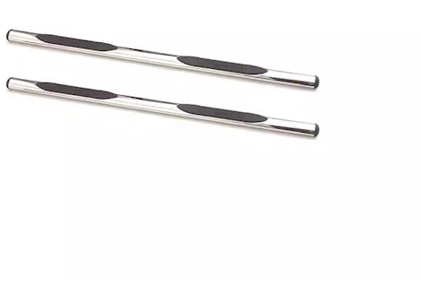 Lund International 19-C SILVERADO/SIERRA 1500 EXT CAB ROCKER PANEL MOUNT NB 4IN OVAL STRAIGHT SS NE