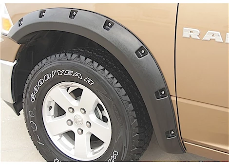 Lund International 09-c ram 1500 fender flare elite series rx-rivet style 2pc textured Main Image