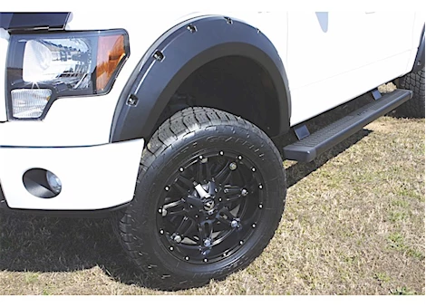 Lund International 09-14 F150 FENDER FLARE ELITE SERIES RX-RIVET STYLE 4PC TEXTURED