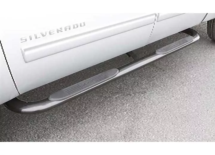 Lund International 19-c silverado 1500 nerf bars 4in oval curved stainls stl