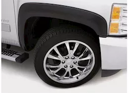 Lund International 19-21 silverado/sierra 1500 black 4pc  front smooth pocket style fender flare