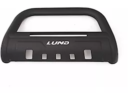Lund International 17-c f250/f350/f450/f550 super duty bull bar with light and wiring-black