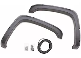 Lund International 07-14 silverado fender flare(2 piece front set) elite series rx-rivet st