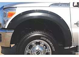 Lund International 11-16 f250/f350 fender flare elite series rx-rivet style 4pc textured