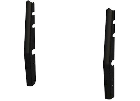 Luverne Truck Equipment 2IN TUBULAR STEEL GRILLE GUARD UPRIGHT PACKAGE BLACK