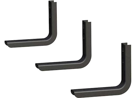 Luverne Truck Equipment 07-C SPRINTER 2500/3500 BRACKET KIT BLACK TEXTURED POWDER COAT