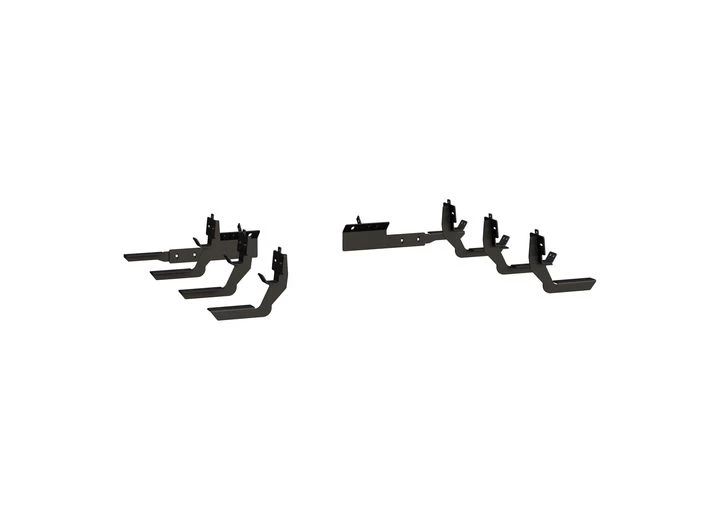 Luverne Truck Equipment 19-C RAM 1500 CLASSIC GRIP STEPS & BRACKETS RUNNING BOARD MOUNTING BRCKT BLACK TEXTURED POWDER COAT