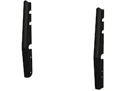 Luverne Truck Equipment 2in tubular steel grille guard upright package black