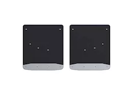 Luverne Truck Equipment 20-c silverado 2500/3500 textured rubber mud guards-rear dually 23in