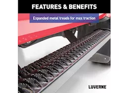 Luverne Truck Equipment Slimgrip 5in running boards (brkts not incl)