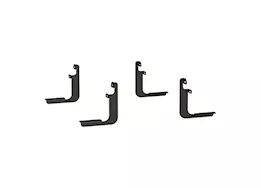 Luverne Truck Equipment 17-c f250/f350/f450/f550/f600 bracket kit black textured powder coat