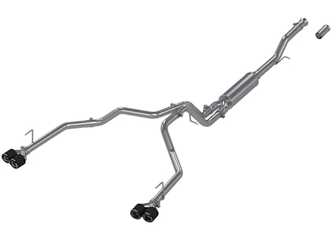 MBRP, Inc. 21-C SUBURBON/YUKON XL SS 3IN CAT-BACK EXHAUST SYSTEM DUAL EXIT W/ QUAD CF TIPS