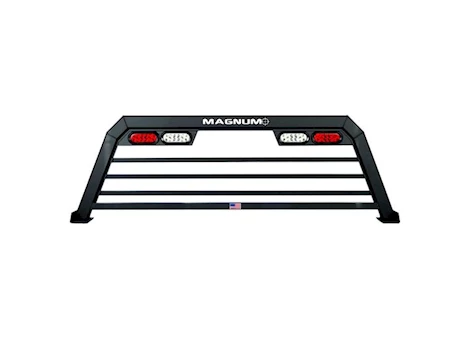 Magnum Truck Racks 2024 SIERRA/SILVERADO 2500 HIGH PRO HEADACHE RACK, 7-WAY 56000 HARNESS INCLUDED