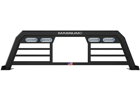 Magnum Truck Racks 09-22 ram 1500 classic/09-22 ram 2500 low pro w/window headache rack w/ram box Main Image