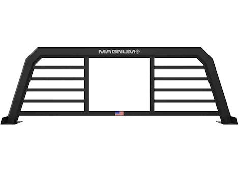 Magnum Truck Racks 19-C RAM 1500 (NEW BODY) HEADACHE RACK W/STANDARD BARS MATTE BLACK