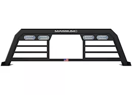 Magnum Truck Racks 09-22 ram 1500 classic/09-22 ram 2500 low pro w/window headache rack w/ram box