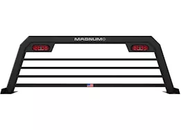 Magnum Truck Racks 24-c silverado/sierra 2500/3500 sport bar headache rack/bars/lights matte black