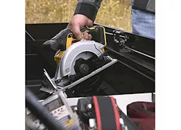 Magnum Step Down Cross Body Tool Box, Black - 72Lx36Wx36H|D-71010-001