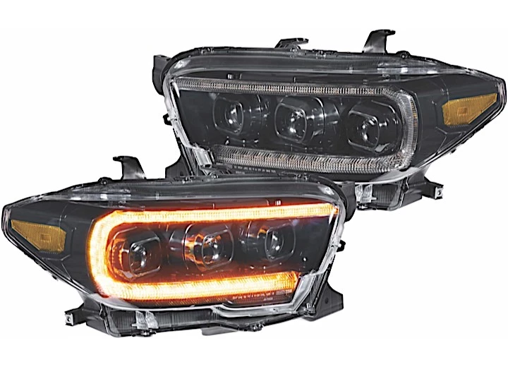 Morimoto Lighting 16-c tacoma morimoto xb led projector headlights (amber drl) Main Image