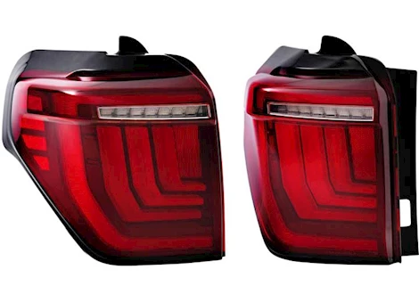 Morimoto Lighting 10-C 4RUNNER XB LED TAIL LIGHTS GEN 2 (PAIR / RED)