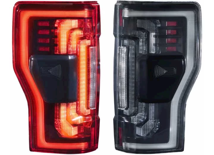 Morimoto Lighting 17-22 F250/F350 SUPER DUTY XB LED TAIL LIGHTS(PAIR/SMOKED))