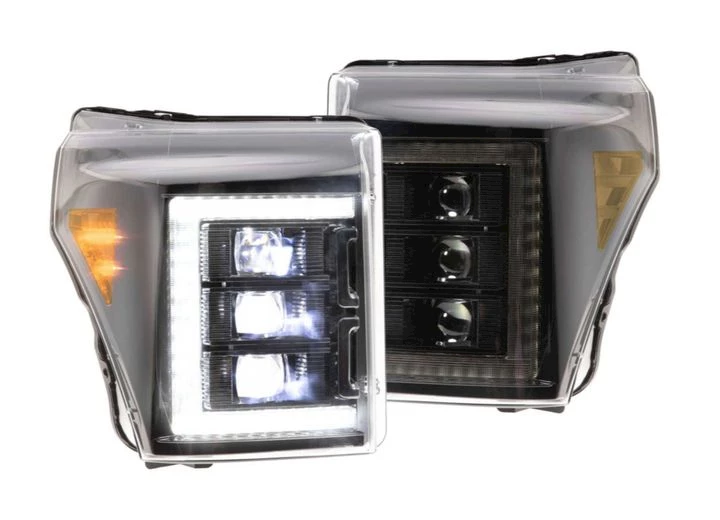 Morimoto Lighting 11-16 f250/f350/f450 super duty xb led projector headlights Main Image