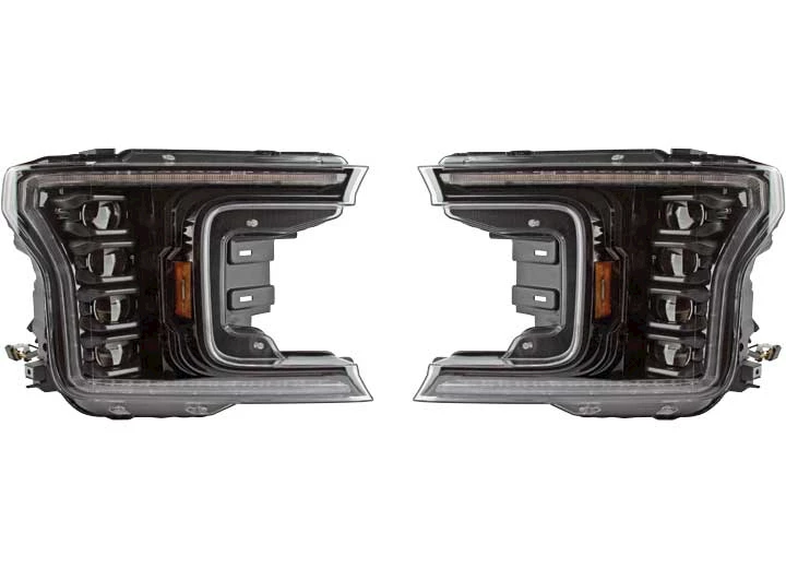 Morimoto Lighting 18-C F150 XB HYBRID LED HEADLIGHTS (SET/SMOKED)