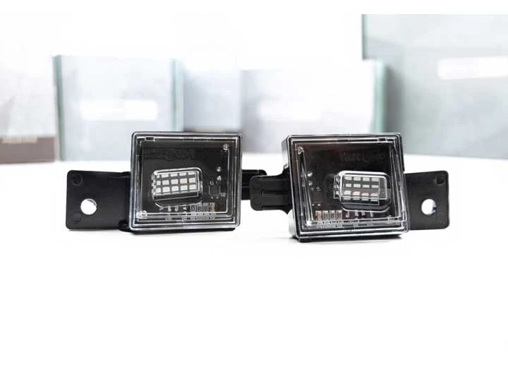 Morimoto Lighting 14-18 silverado/sierra 1500 xb led license plates modules Main Image