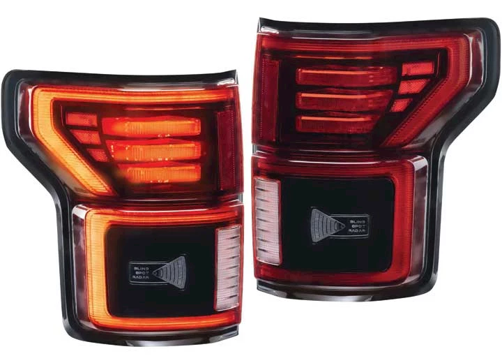 Morimoto Lighting 15-20 f150 xb led tail lights pair red Main Image