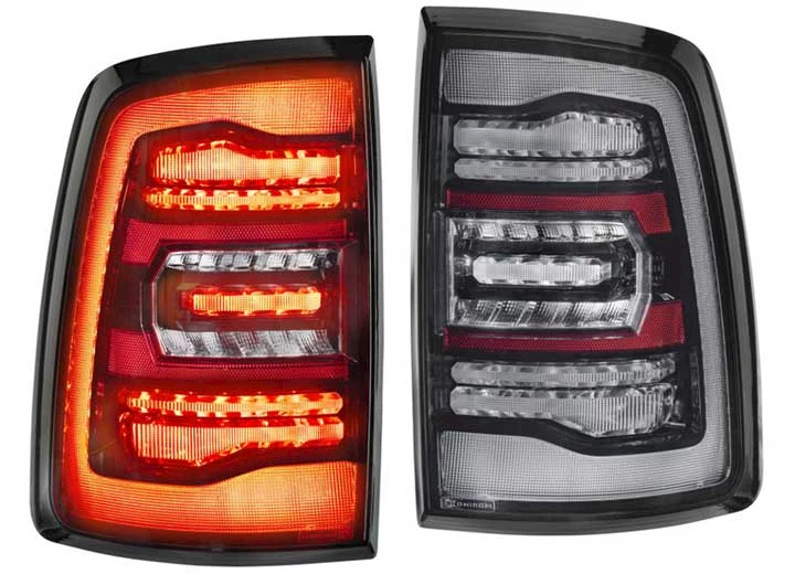 Morimoto Lighting 09-18 DODGE RAM GEN 2 XB LED TAIL LIGHTS SMOKED LENSES PAIR