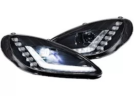 Morimoto Lighting Xb led headlights chevrolet corvette(gen 2)(05-13)(set/black)