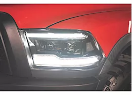 Morimoto Lighting 09-18 ram 1500/2500/3500 morimoto xb led projector headlights (amber drl)