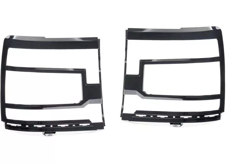 Morimoto Lighting 16-18 silverado 1500 xb led headlights trim (set/black)