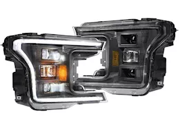 Morimoto Lighting 18-c f150 xb hybrid led headlights (set/smoked)
