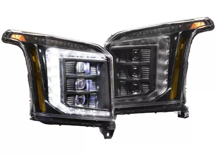 Morimoto Lighting 15-20 yukon xb led headlights pair amber side marker