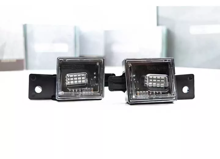 Morimoto Lighting 14-18 silverado/sierra 1500 xb led license plates modules