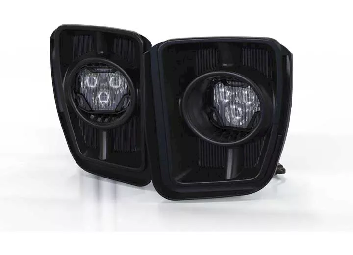 Morimoto Lighting 13-18 ram 1500 4banger fog light location mount brackets:type ram vertical