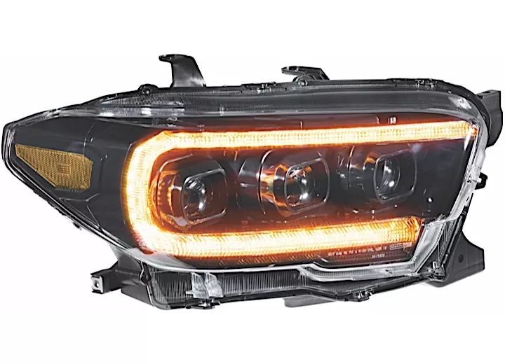 Morimoto Lighting 16-c tacoma morimoto xb led projector headlights (amber drl)